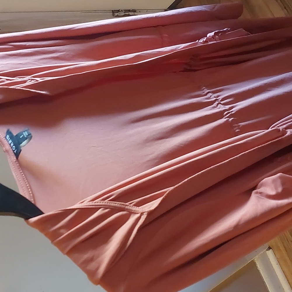Torrid Hooded Soft Anorak Cupro Rusty Brown Sz 1X - Picture 13 of 17